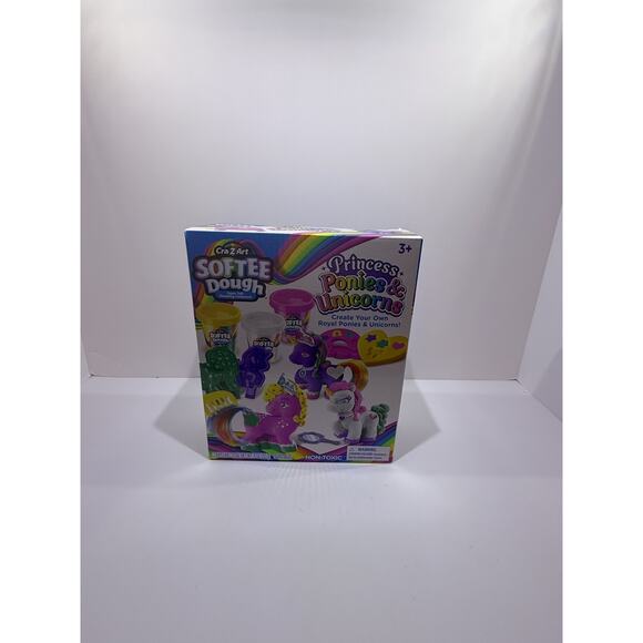 Cra-Z-Art Softee Dough Princess Ponies and Unicorns Modeling Compound Set - Picture 8 of 10